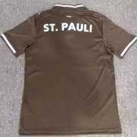 St. Pauli 26/27 Brown/White Trim Home Jersey