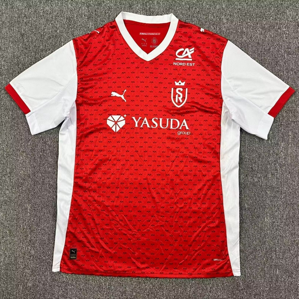 Stade de Reims 25/26 Red/White Home Jersey