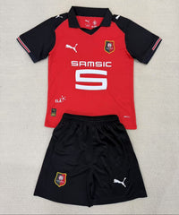Stade Rennais 25/26 Red/Black Home Kids Kit - Concept Kits