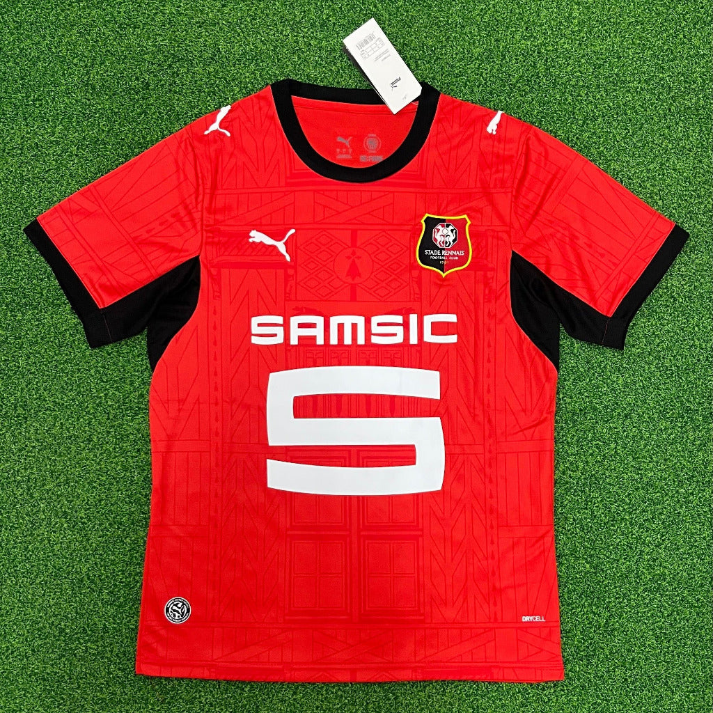 Stade Rennais 26/27 Red/Black Home Jersey