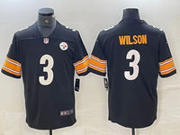 Steel Man 25/26 Wilson #3 Navy NFL Game Jersey