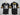 Steel Man 25/26 Pickens #14 Black/White NFL Game Jersey