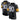 Steel Man 25/26 Watt #90 Black/White/Orange NFL Game Jersey