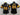 Steelers 2021/22 Brown #84 Black/Yellow Women NFL Jersey