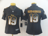 Steelers 2022/23 Smith-Schuster #19 Black/Yellow/Gray Women NFL Jersey