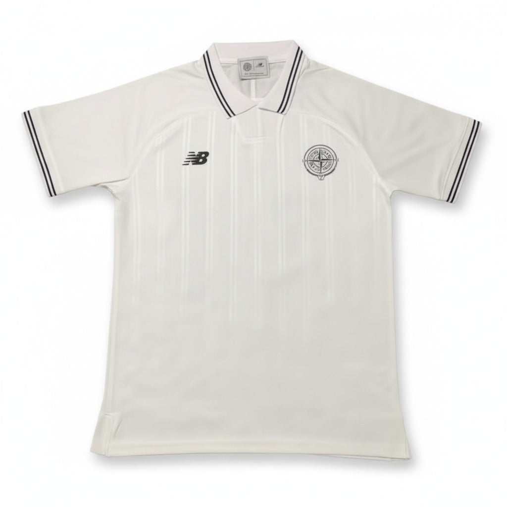 Stone Island 26/27 White with Black Trim Away Jersey