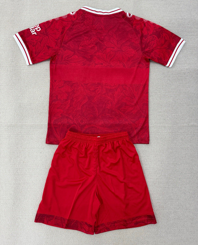 Stuttgart 25/26 Red/White Away Kids Jersey Set