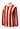 Sunderland 1965/67 Retro Red/White Stripes Home Women Long Sleeve Jersey