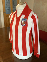Sunderland 1977/81 Vintage Retro Red/White Stripes Jersey