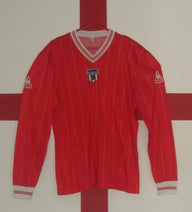 Sunderland 1981/83 Vintage Retro Red/White Third Long Sleeve Jersey