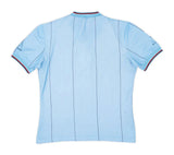 Sunderland 1981/83 Vintage Retro Sky Blue/Navy/Red Pinstripes Away Jersey