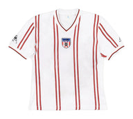 Sunderland 1981/83 Vintage Retro White/Red Stripes Home Jersey