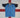 Sunderland 1983/86 Vintage Retro Sky Blue/Navy Hoops Away Jersey
