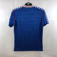 Sunderland 1988/91 Vintage Retro Blue/White/Red Away Jersey