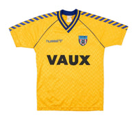 Sunderland 1988/91 Vintage Retro Yellow/Blue Third Jersey
