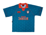 Sunderland 1994/95 Vintage Retro Blue/Red Away Jersey