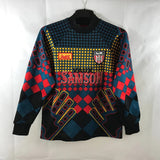 Sunderland 1994/96 Retro Black/Blue/Red Goalkeeper Long Sleeve Jersey