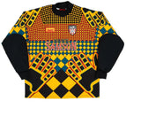 Sunderland 1994/96 Retro Yellow/Black/Blue Goalkeeper Long Sleeve Jersey