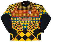 Sunderland 1994/96 Retro Yellow/Black/Blue Goalkeeper Long Sleeve Jersey