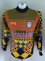 Sunderland 1994/96 Retro Yellow/Black/Blue Goalkeeper Long Sleeve Jersey