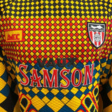 Sunderland 1994/96 Retro Yellow/Black/Blue Goalkeeper Long Sleeve Jersey