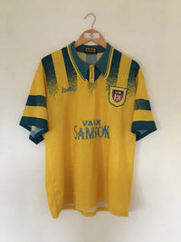 Sunderland 1995/97 Vintage Retro Yellow/Blue Third Away Jersey