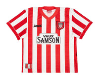 Sunderland 1996/97 Vintage Retro Red/White Stripes Home Jersey