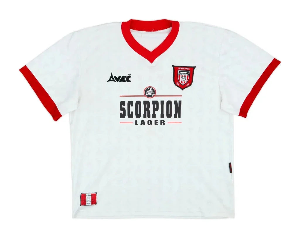 Sunderland 1996/97 Vintage Retro White/Red Away Jersey