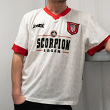 Sunderland 1996/97 Vintage Retro White/Red Away Jersey