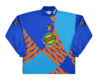 Sunderland 1997/99 Vintage Retro Blue/Sky Blue/Orange Goalkeeper Jersey