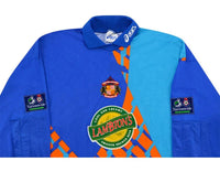 Sunderland 1997/99 Vintage Retro Blue/Sky Blue/Orange Goalkeeper Jersey