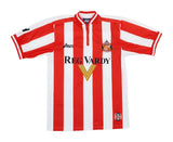 Sunderland 1999/00 Vintage Retro Red/White Stripes Home Jersey