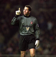 Sunderland 2000/01 Vintage Retro Gray/Black Goalkeeper Away Jersey