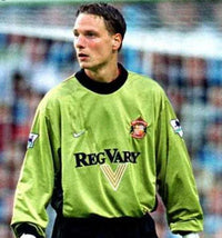 Sunderland 2000/01 Vintage Retro Green/Black/White Goalkeeper Jersey