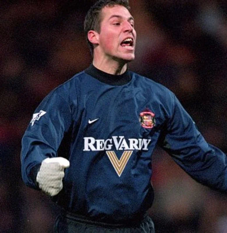 Sunderland 2000/01 Vintage Retro Navy Goalkeeper Third Jersey