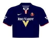 Sunderland 2000/01 Vintage Retro Navy/White/Red Third Jersey