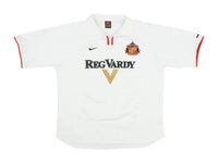 Sunderland 2000/02 Vintage Retro White/Red Third Away Jersey