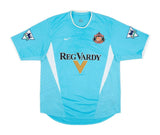 Sunderland 2002/03 Vintage Retro Sky Blue/White Away Jersey