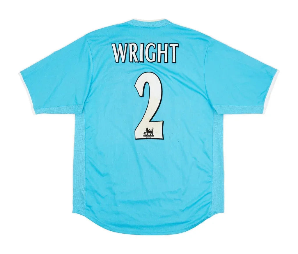Sunderland 2002/03 Vintage Retro Sky Blue/White Away Jersey