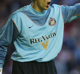Sunderland 2003/04 Retro Sky Blue/Gray/Orange Goalkeeper Jersey