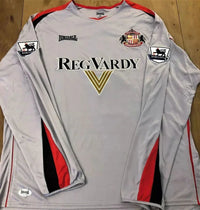 Sunderland 2005/06 Vintage Retro Gray/Red/Black Goalkeeper Jersey