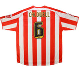 Sunderland 2005/07 Vintage Retro Red/White Stripes Home Jersey