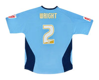 Sunderland 2006/07 Vintage Retro Sky Blue/Navy Away Jersey