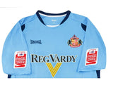 Sunderland 2006/07 Vintage Retro Sky Blue/Navy Away Jersey