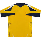 Sunderland 2007/09 Vintage Retro Gold/Navy/White Goalkeeper Long Sleeve Jersey