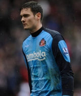 Sunderland 2010/11 Vintage Retro Sky Blue/Navy Goalkeeper Home Long Sleeve Jersey