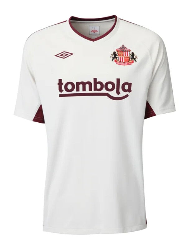 Sunderland 2010/11 Vintage Retro White/Claret Away Jersey