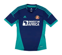 Sunderland 2012/13 Vintage Retro Blue/Green Away Jersey