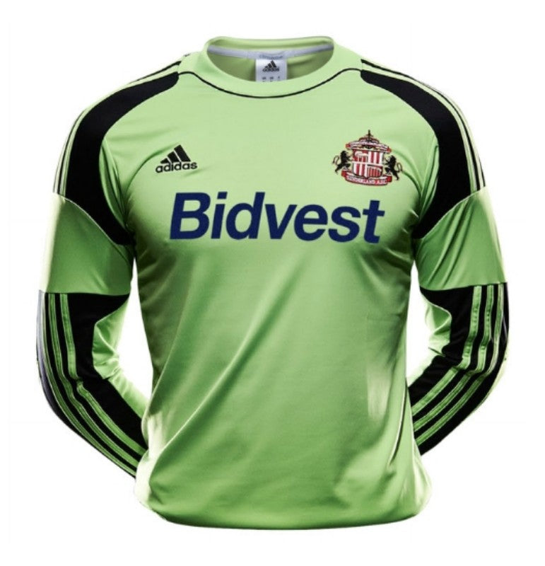 Sunderland 2013/14 Retro Green/Black Goalkeeper Long Sleeve Jersey