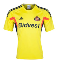 Sunderland 2013/14 Vintage Retro Yellow/Navy/Orange Away Jersey